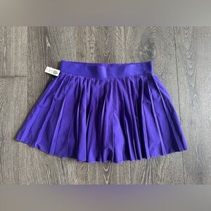 Aritzia TNA Tennis Pro Skirt in Electric Purple Size Large